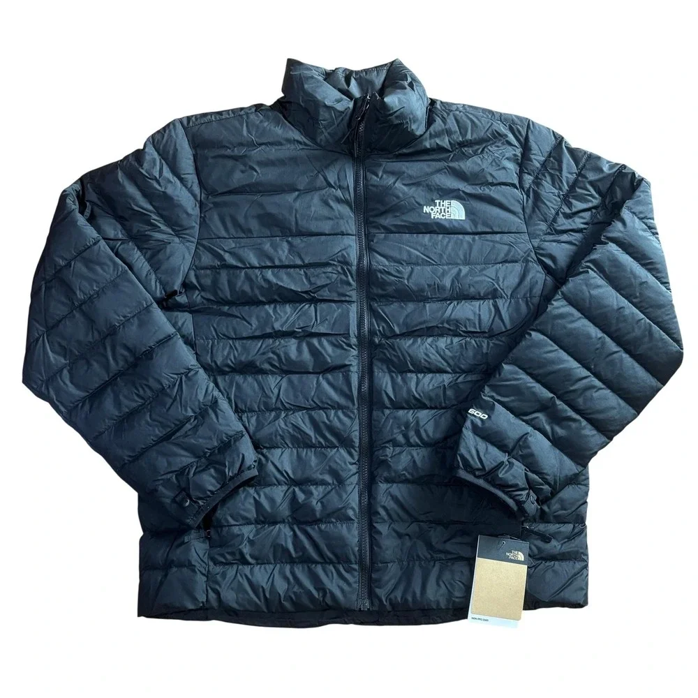 NWT The North Face Minoqua Jacket Mens Large Black 600 Down Puffer Outdoor